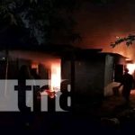 Foto: Incendio mortal en una casa de Chichigalpa, Chinandega / TN8