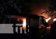 Foto: Incendio mortal en una casa de Chichigalpa, Chinandega / TN8