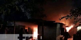 Foto: Incendio mortal en una casa de Chichigalpa, Chinandega / TN8