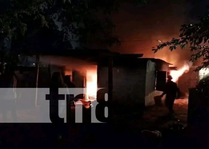 Foto: Incendio mortal en una casa de Chichigalpa, Chinandega / TN8