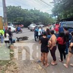 Foto: Fuerte accidente en el sector de Bello Horizonte, Managua / TN8