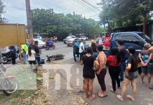 Foto: Fuerte accidente en el sector de Bello Horizonte, Managua / TN8