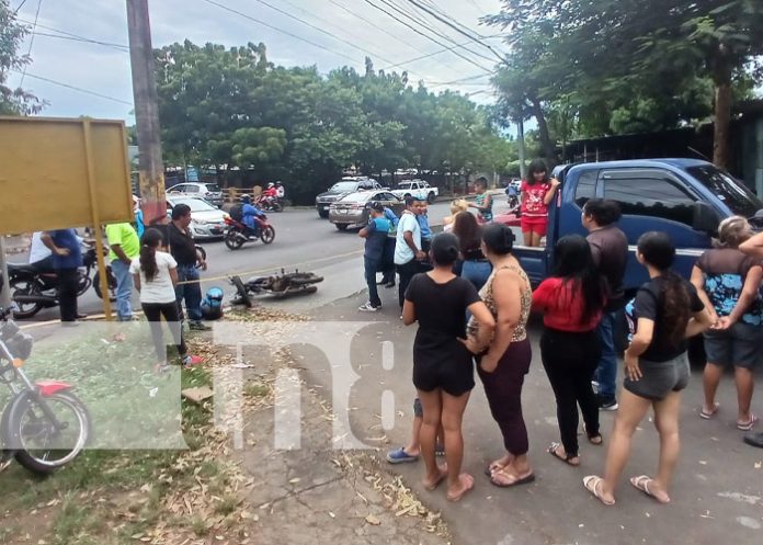 Foto: Fuerte accidente en el sector de Bello Horizonte, Managua / TN8