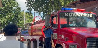 Foto: Falsa alarma mueve a bomberos de Chinandega / TN8