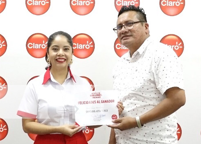 Foto: Grandes premios con Claro Nicaragua 