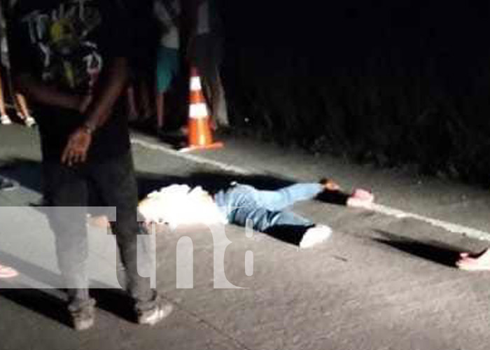 Foto: Mortal accidente en Chinandega / TN8