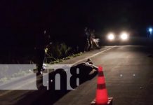 Foto: Mortal accidente en Chinandega / TN8