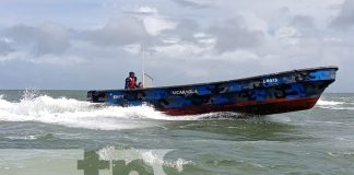 Foto: Búsqueda de panga y tripulantes en el Caribe de Nicaragua / TN8