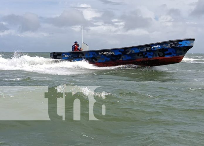 Foto: Búsqueda de panga y tripulantes en el Caribe de Nicaragua / TN8