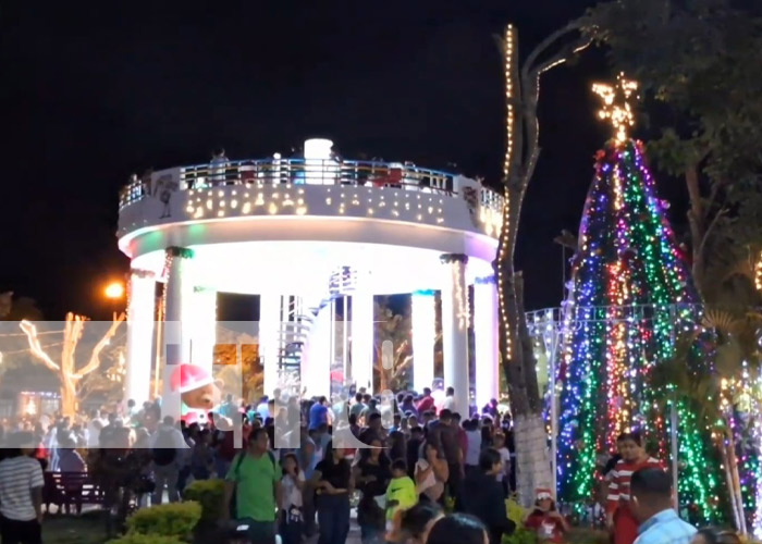 Foto: Nueva glorieta en el parque central de San Marcos, Carazo / TN8