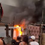 Foto: Incendio destruye todo en una vivienda de Managua / TN8