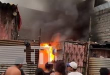 Foto: Incendio destruye todo en una vivienda de Managua / TN8