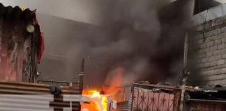 Foto: Incendio destruye todo en una vivienda de Managua / TN8