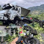 Foto: Choque múltiple en Jinotega / TN8