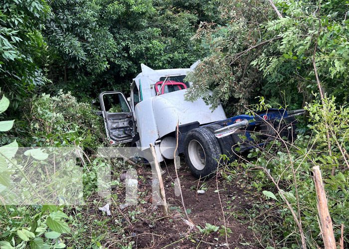 Foto: Choque múltiple en Jinotega / TN8