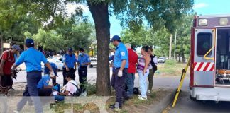 Foto: Madre e hija lesionadas tras accidente en la zona de El Mayoreo / TN8