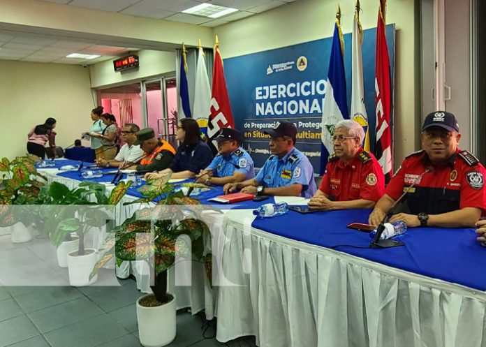 Foto: Ejercicio de Protección a la Vida en Nicaragua / TN8