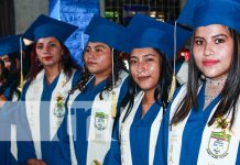 Foto: Graduación de secundaria a distancia en el campo desde Masaya / TN8