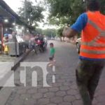 Foto: Casi ocurre una tragedia con un niño en Managua / TN8