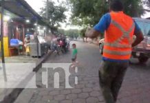 Foto: Casi ocurre una tragedia con un niño en Managua / TN8