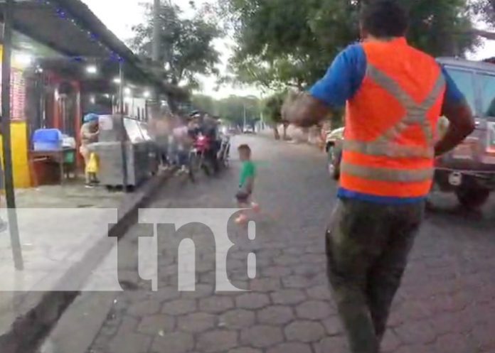 Foto: Casi ocurre una tragedia con un niño en Managua / TN8