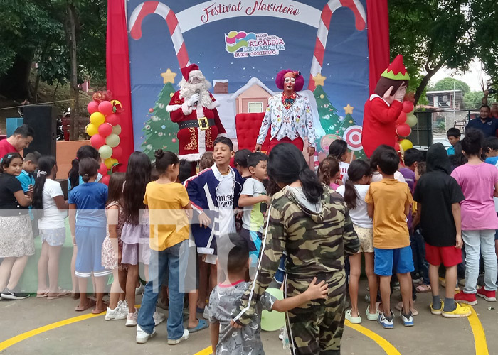 Foto: Alegría con tarde recreativa en el barrio Eduardo Flores, Managua / TN8