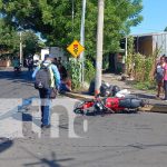 Foto: Accidente de tránsito en La Tenderí, Managua / TN8