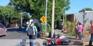 Foto: Accidente de tránsito en La Tenderí, Managua / TN8