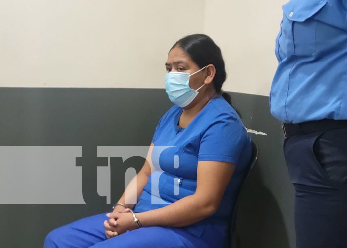 Foto: Admiten acusación por parricidio en Reparto España, Managua / TN8