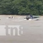 Foto: Río San Juan, vuelco de bote y situación de emergencia / TN8