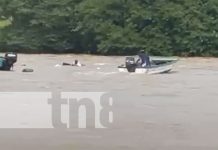 Foto: Río San Juan, vuelco de bote y situación de emergencia / TN8