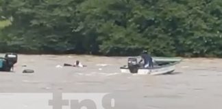 Foto: Río San Juan, vuelco de bote y situación de emergencia / TN8