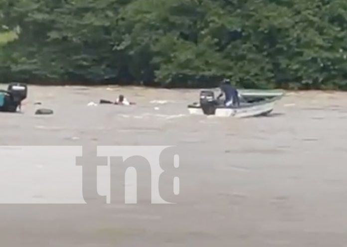 Foto: Río San Juan, vuelco de bote y situación de emergencia / TN8