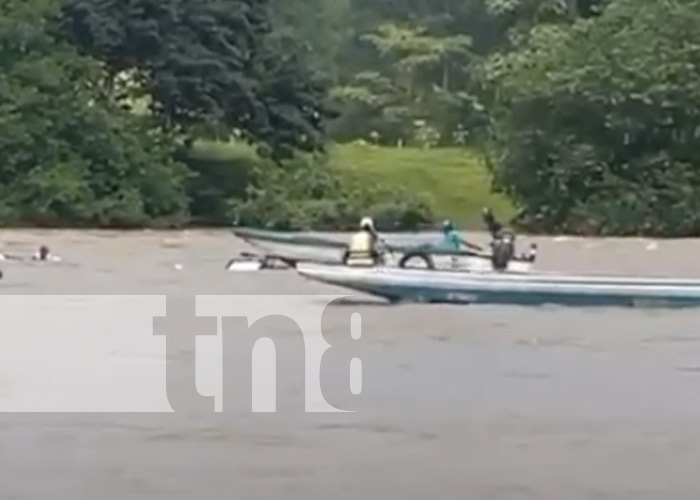 Foto: Río San Juan, vuelco de bote y situación de emergencia / TN8