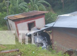 Foto: Accidente en el departamento de Nueva Segovia/TN8