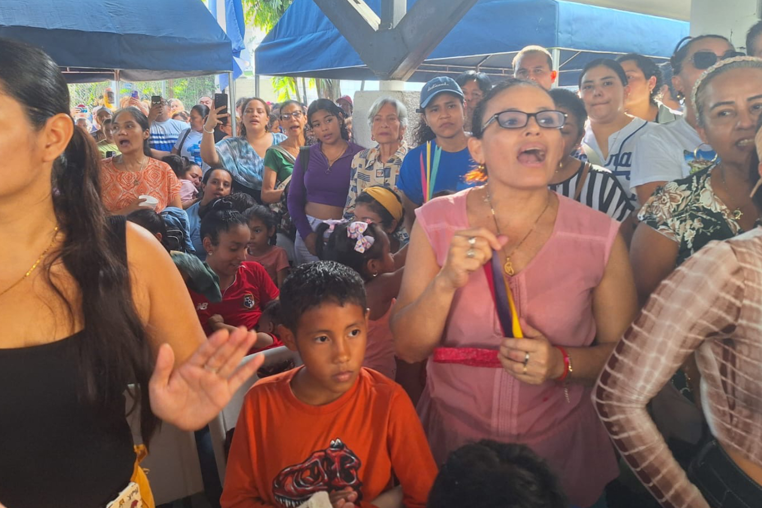 Foto: La comunidad de Nicaragua en Panamá rinde homenaje a la Purísima/ Cortesía