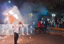 Foto: Nandaime celebra la despedida del 2024 con el tradicional show de toritos encuetados/TN8