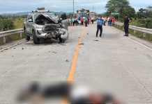 Foto: Dos personas fallecidas en un brutal choque entre motocicleta y camioneta en Rosita/TN8