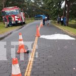 Foto: Iba caminando y murió tras ser brutamente catapultado por un vehículo en Rivas / TN8