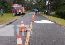 Foto: Iba caminando y murió tras ser brutamente catapultado por un vehículo en Rivas / TN8