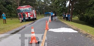 Foto: Iba caminando y murió tras ser brutamente catapultado por un vehículo en Rivas / TN8