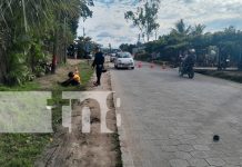 Foto:Un motociclista ebrio en Jalapa chocó contra un poste al intentar evadir un retén policial. Su acompañante, menor de edad, resultó herido/TN8