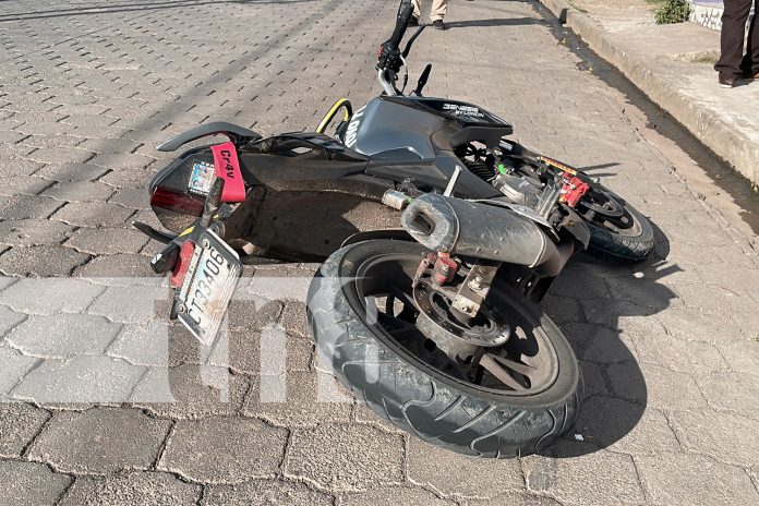 Foto: Accidente deja a mujer con fractura en Juigalpa/TN8