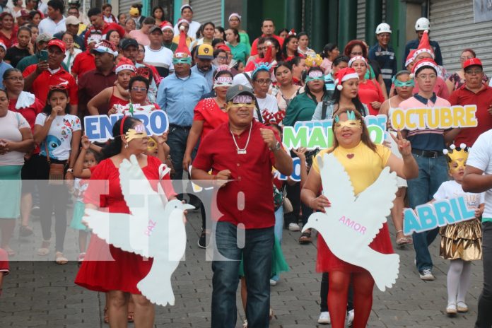 Foto: Siuna recibe el Año Nuevo 2025 con un colorido carnaval y alegría comunitaria/TN8