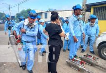 Foto: Fumigación en Managua /cortesía