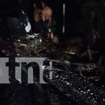 Foto: Accidente en el km 44 de la Carretera Granada-Masaya/TN8