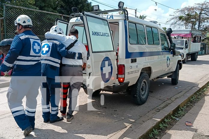 Foto: Nueva ambulancia de Cruz Blanca en Bluefields/TN8