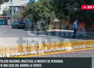 Foto: Investigan sospechosa muerte de una pareja en el barrio La fuente, Managua / TN8