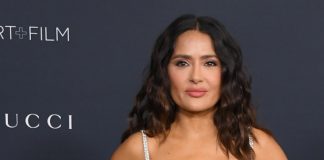 Foto: Salma Hayek sorprende con su look natural y joyas colombianas / Cortesía