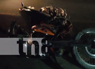 Foto: Tragedia en Las Canoas: Motociclista pierde la vida en violento accidente vial/TN8